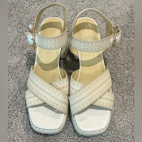 Marc Fisher LTD. Gemmie Strappy Espadrille Platform Sandals Size: 6M - Picture 9 of 11
